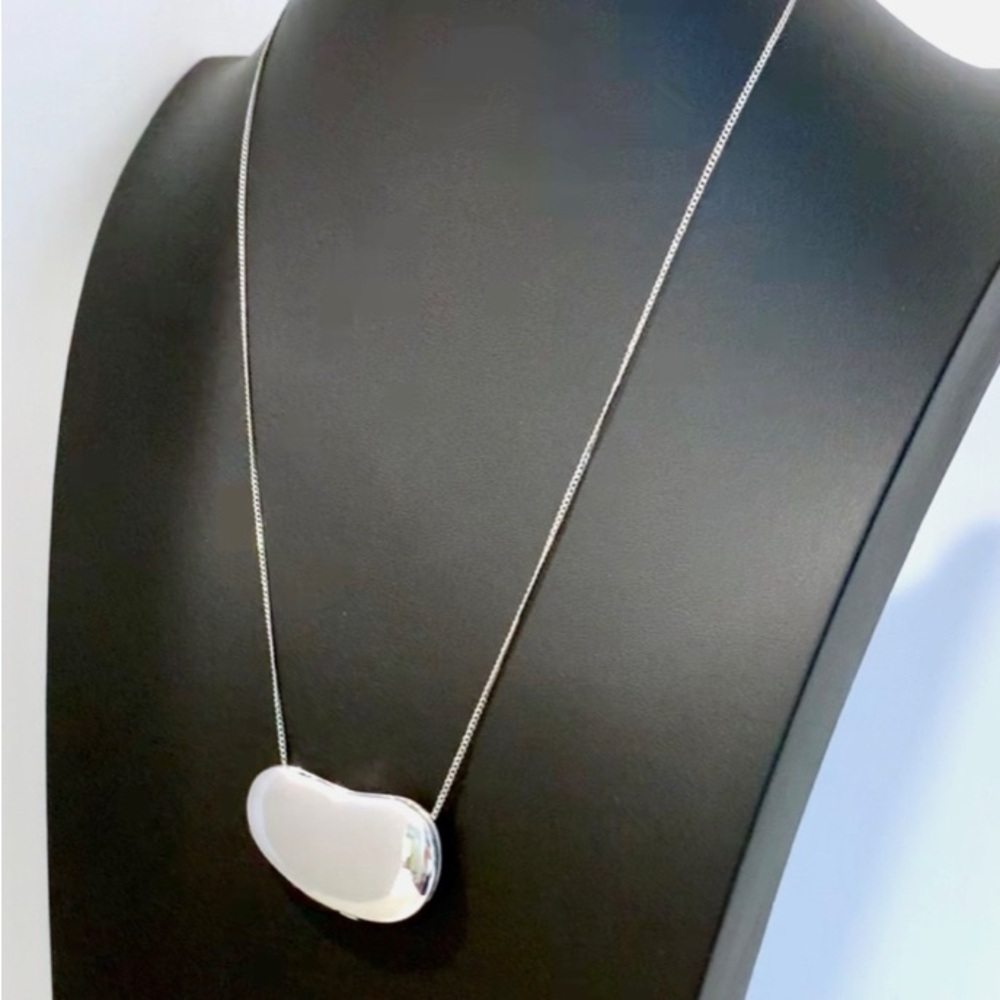 Elsa Peretti for Halston Bean Necklace